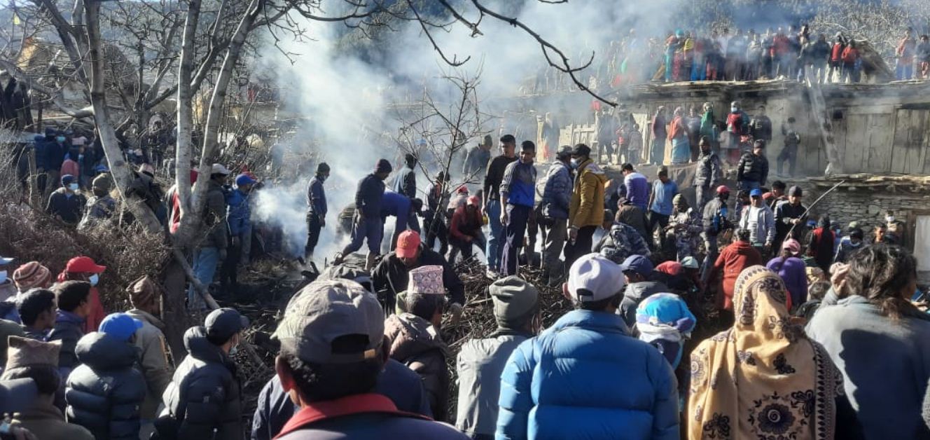 सिमकोटमा आगलागी